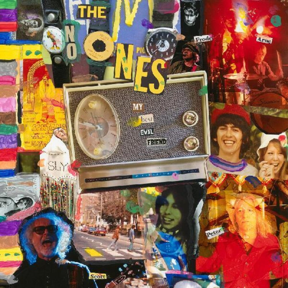 the album cover for The No Ones - My Best Evil Friend  [Orange/Violet 2LP]