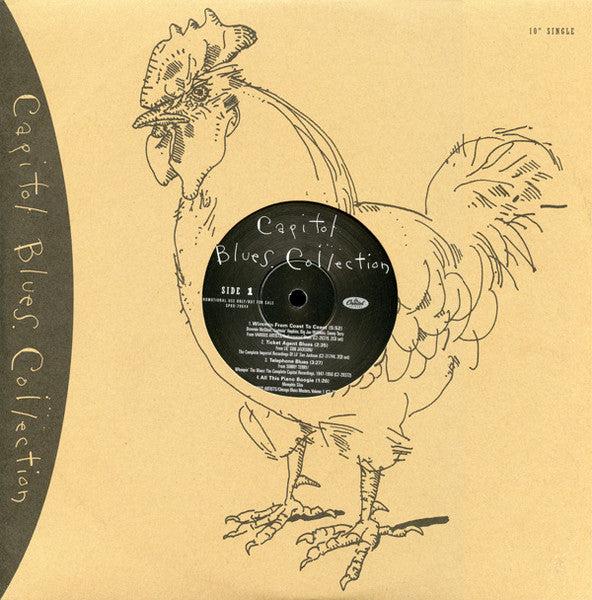 Various : Capitol Blues Collection (10", Comp, Promo)