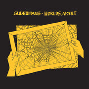 the album cover for Subhumans - Worlds Apart
