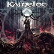 the album cover for Kamelot - The Awakening [Indie Exclusive Limited Edition Silver 2LP]