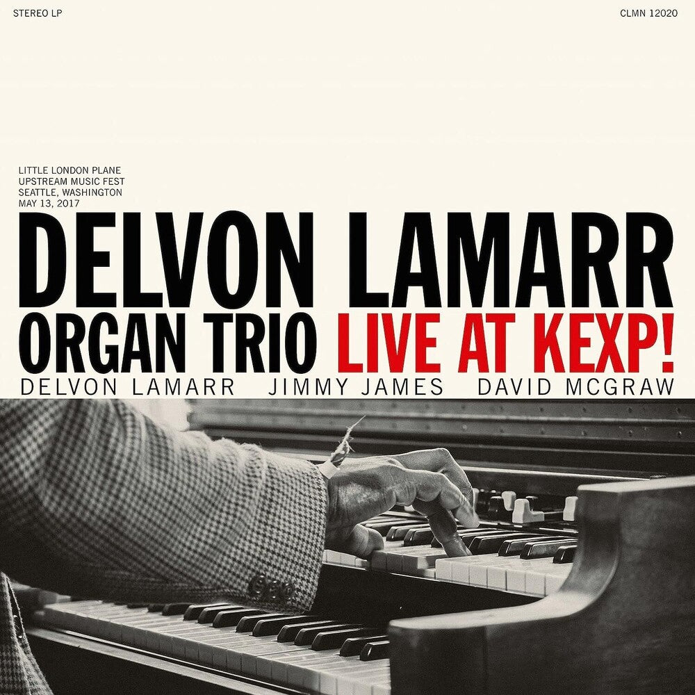 the album cover for Delvon Lamarr  Organ Trio - Live At Kexp [Colored Vinyl] (Org) (Can)