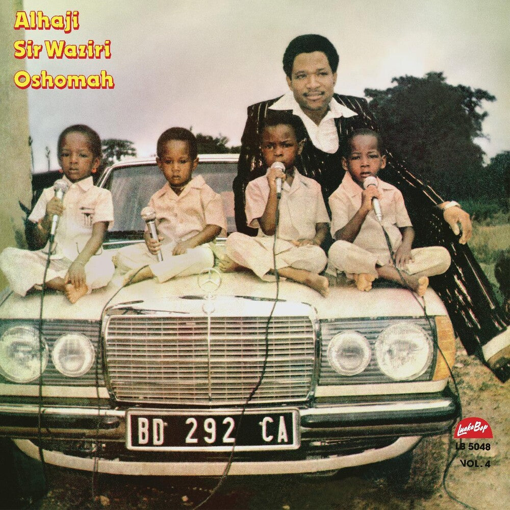 the album cover for Waziri Alhaji Oshomah - Vol. 4