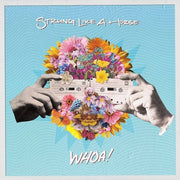 the album cover for Strung Like a Horse - WHOA! [Indie Exclusive Limited Edition Pink Splatter LP]