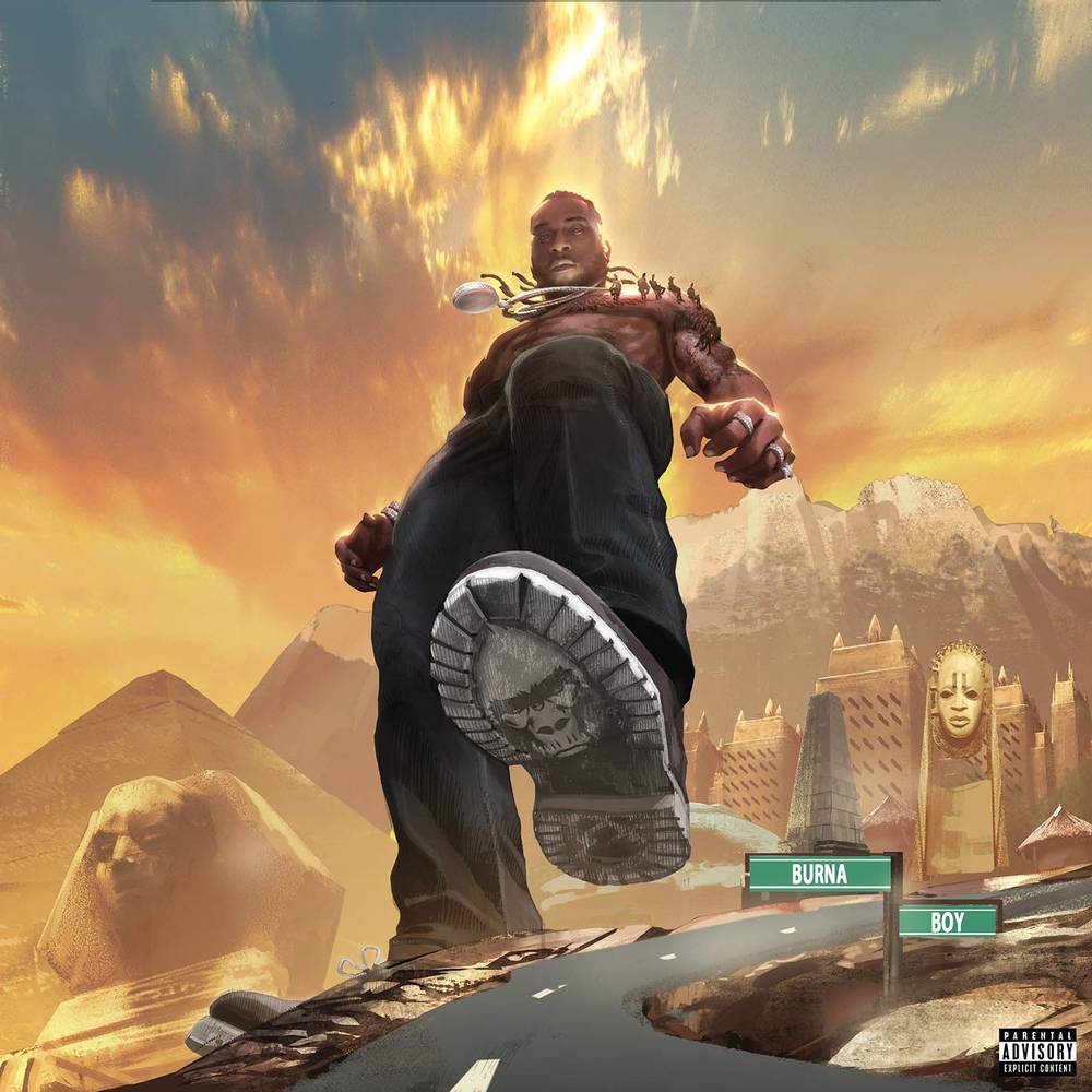 the album cover for Burna Boy - Twice As Tall [LP]