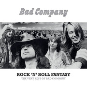the album cover for Bad Company - Rock 'N' Roll Fantasy: The Very Best Of Bad Company [SYEOR 2022 Limited Edition Clear 2LP]