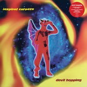the album cover for Inspiral Carpets - Devil Hopping [Indie Exclusive Limited Edition Red LP]
