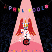 the album cover for The Scary Jokes - April Fools [Indie Exclusive Limited Edition Pink Smoke LP]
