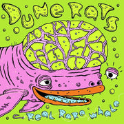 the album cover for Dune Rats - Real Rare Whale [Indie Exclusive Limited Edition Neon Pink LP]