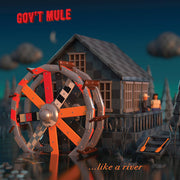 the album cover for Gov't Mule - Peace Like A River [Indie Exclusive Limited Edition Orange w/Red Smoke 2LP]