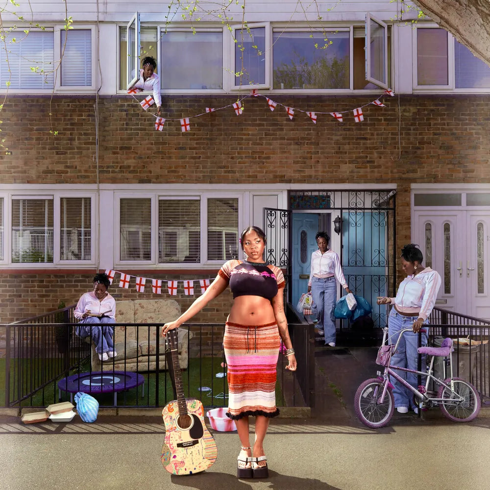 the album cover for Rachel Chinouriri - What A Devastating Turn Of Events [Indie Exclusive Red LP]