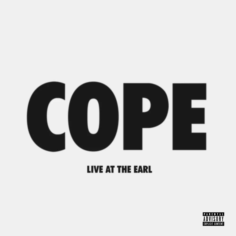 the album cover for Manchester Orchestra - Cope - Live At The Earl [Indie Exclusive Opaque Bone]
