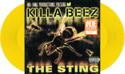 the album cover for Killa Beez - The Sting [RSD Essential Indie Colorway Yellow 2LP]