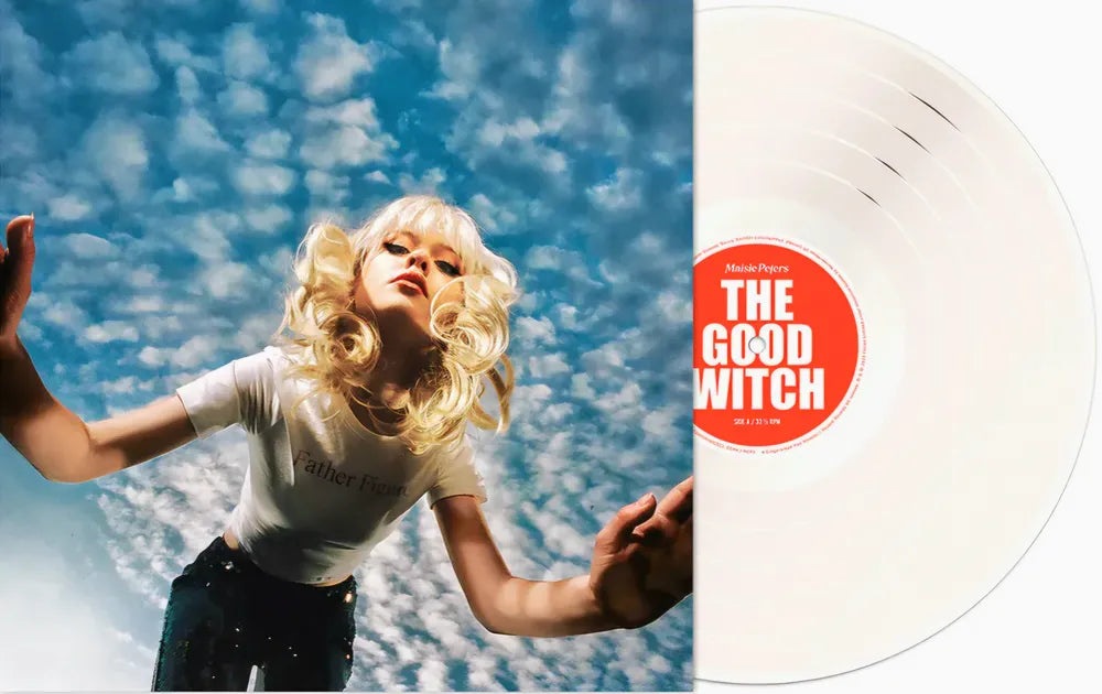 the album cover for Maisie Peters - The Good Witch [Indie Exclusive Limited Edition Swan Dive White LP]