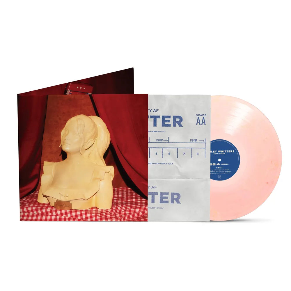 the album cover for Whitters, Hailey - Corn Queen [Pigs Fly Pink 2 LP]