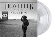 the album cover for Chris Stapleton - Traveller [Indie Exclusive Translucent Ultra Clear 2 LP]