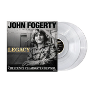 the album cover for John Fogerty - Legacy: the Creedence Clearwater Revival years -  [Indie Exclusive Ultra Clear 2LP]