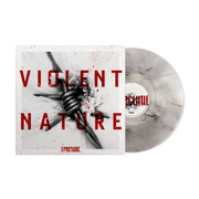the album cover for I Prevail - Violent Nature [Indie Exclusive Clear Smoke LP]