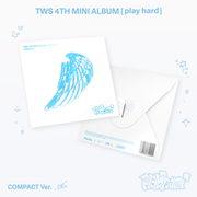 the album cover for TWS - Tws 4th Mini Album 'Play Hard' [Compact Ver.]