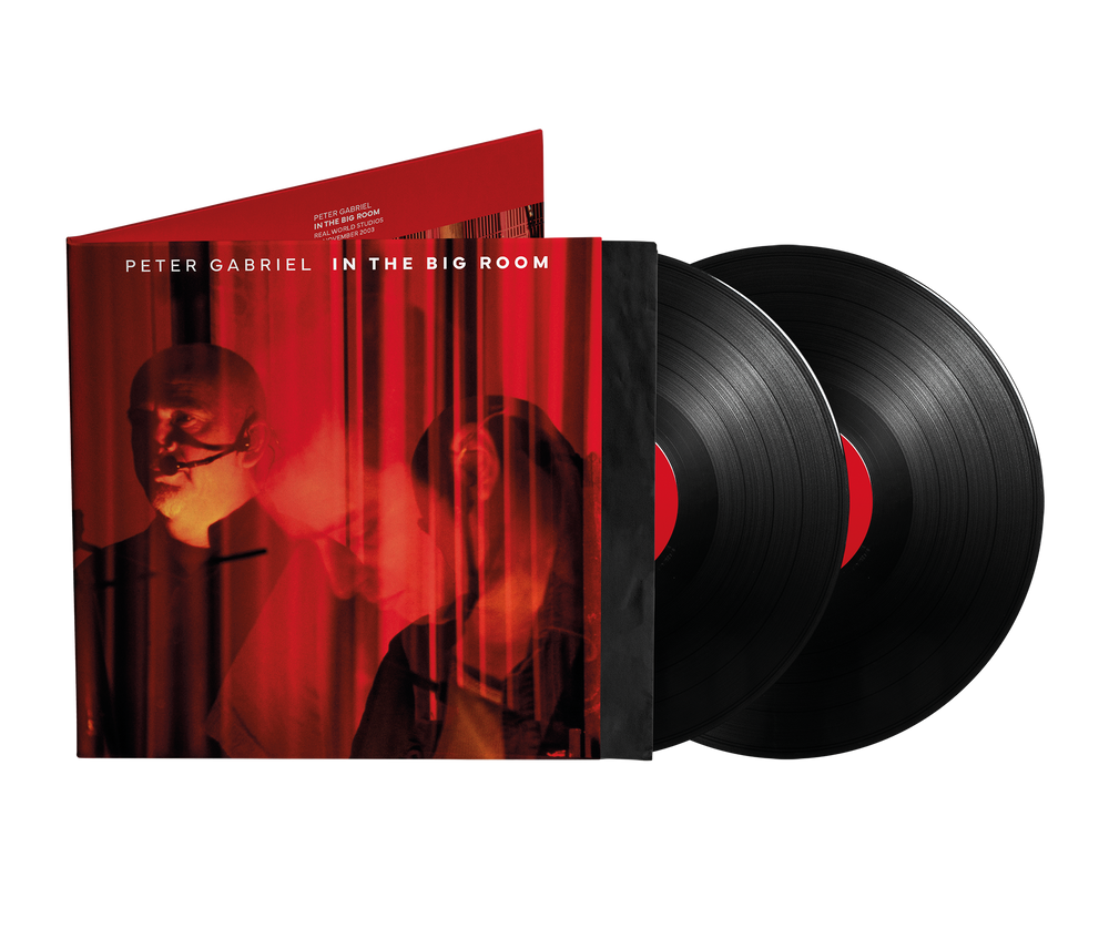 the album cover for Peter Gabriel - In The Big Room