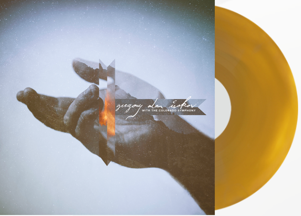 the album cover for Gregory Alan Isakov - Gregory Alan Isakov With The Colorado Symphony [Amber]