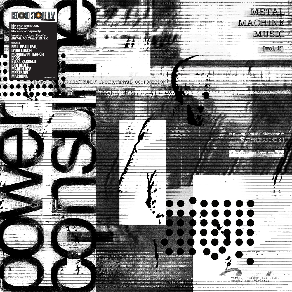 the album cover for Various Artists - Metal Machine Music: Power To Consume Vol. 2 [RSD 2026]