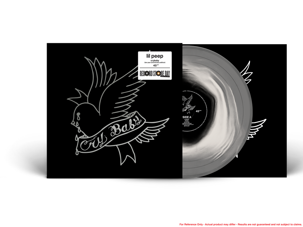 the album cover for Lil Peep - crybaby (10 Year Anniversary RSD Edition) [RSD 2026]