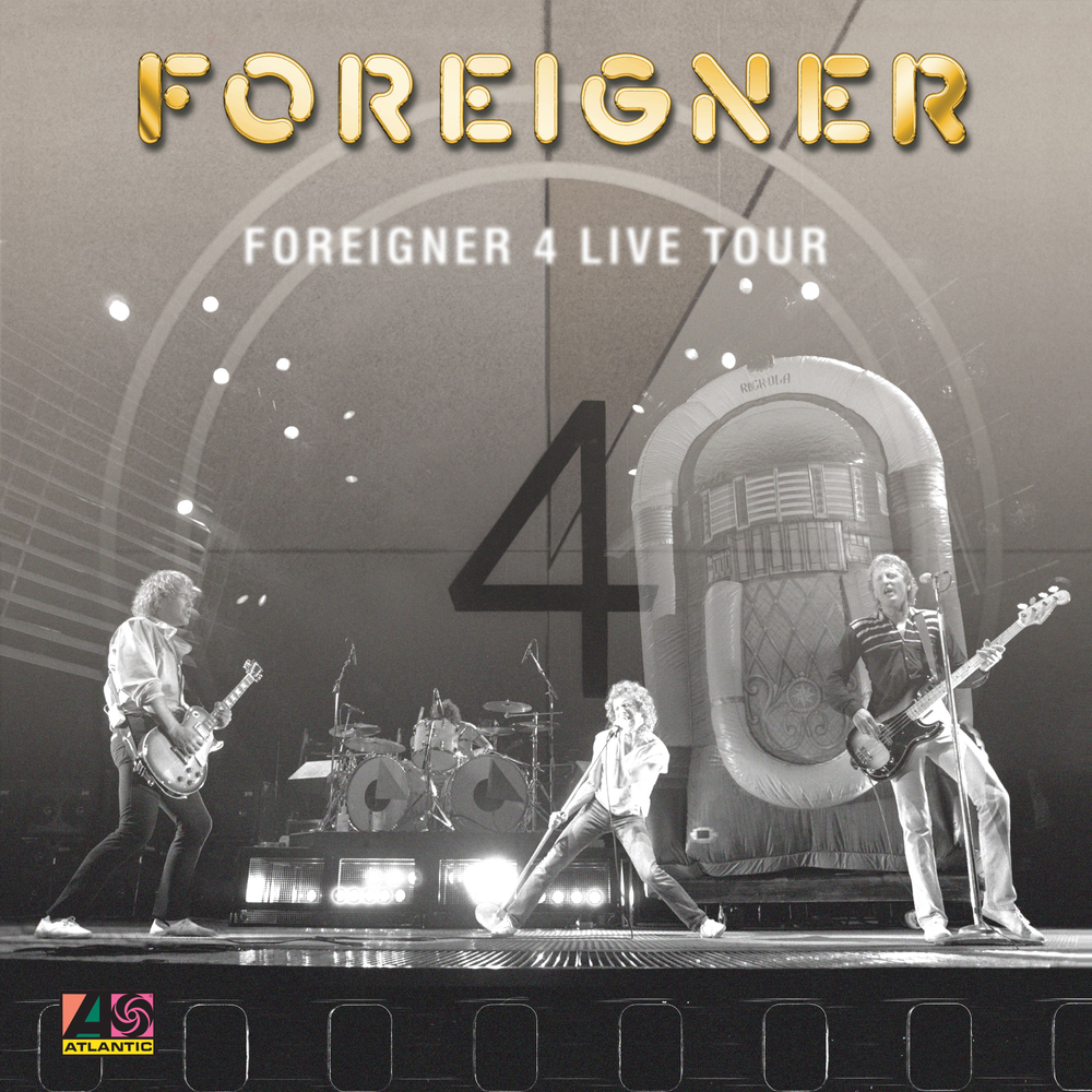 the album cover for Foreigner - Foreigner 4 Live Tour 1981-82 [RSD 2026]