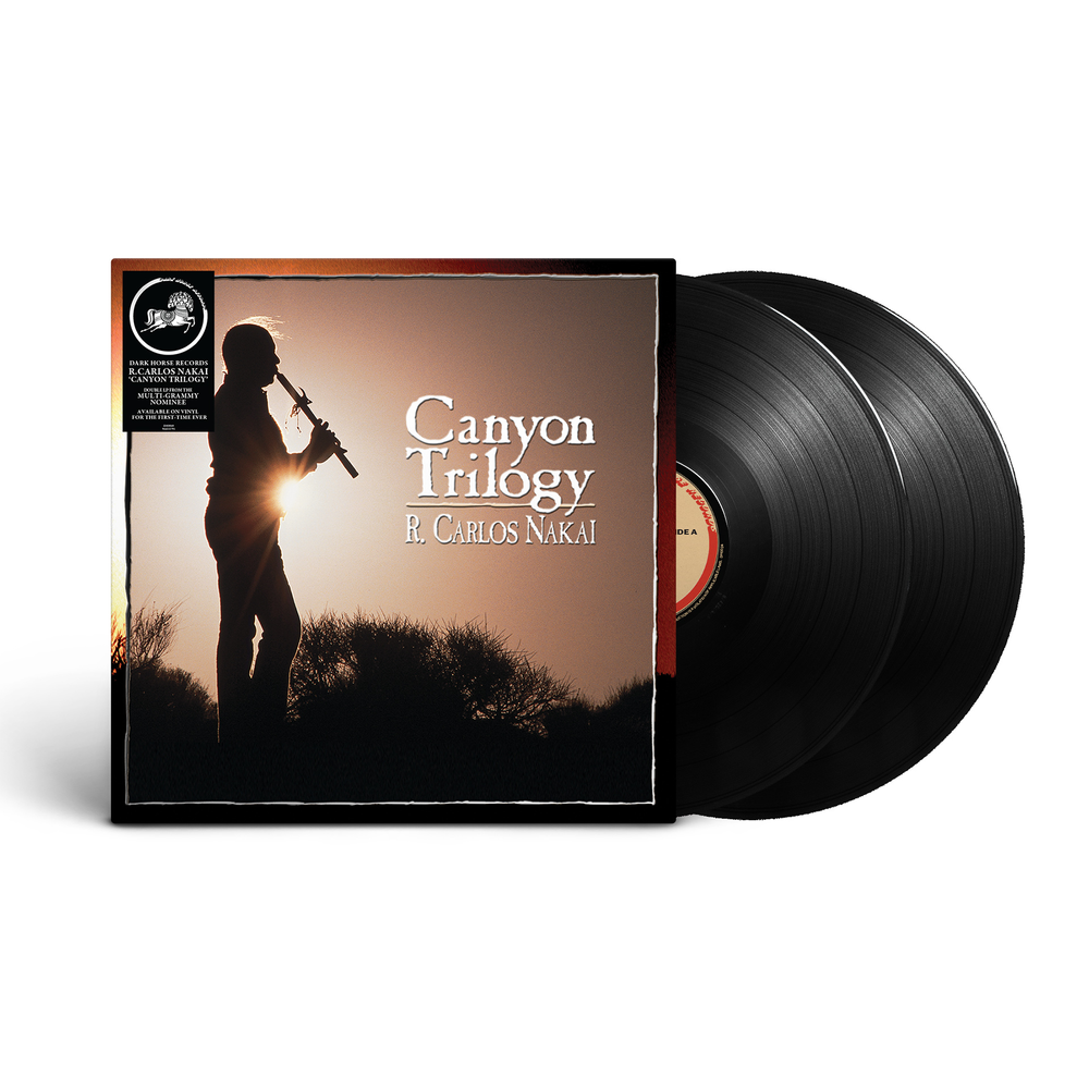 the album cover for R. Carlos Nakai - Canyon Trilogy [RSD 2026]