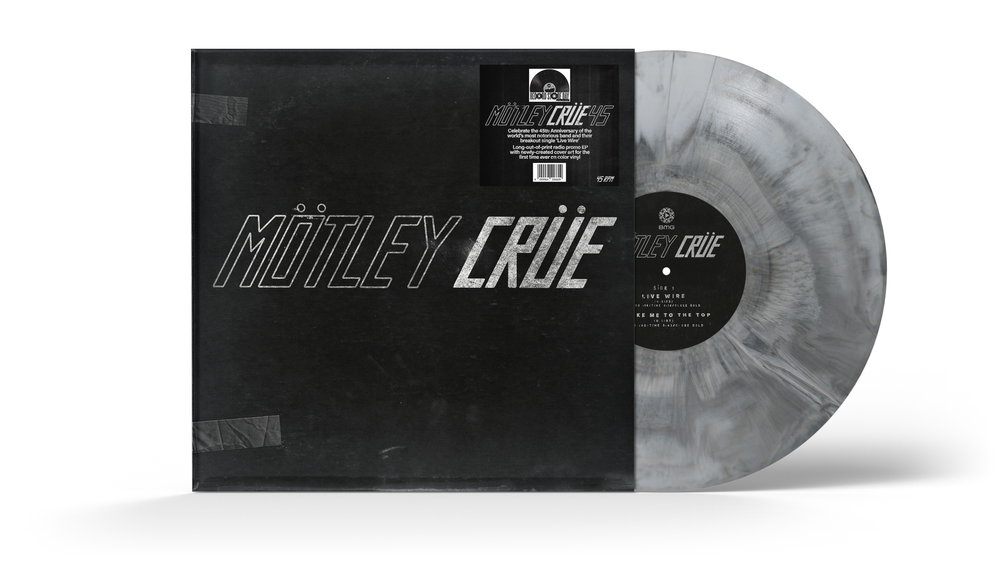 the album cover for Motley Crue - Live Wire EP (45th Anniversary) [RSD 2026]