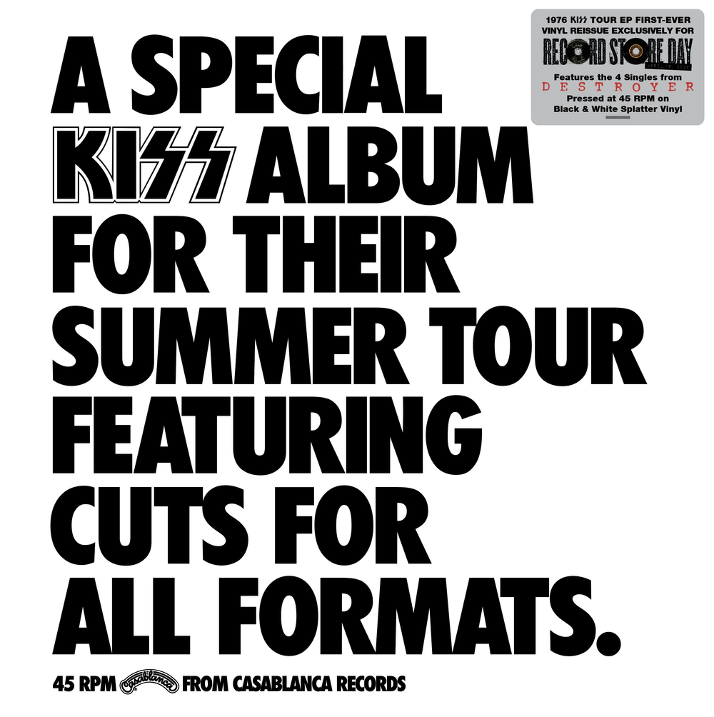 the album cover for KISS - A Special KISS Tour Album [RSD 2026]