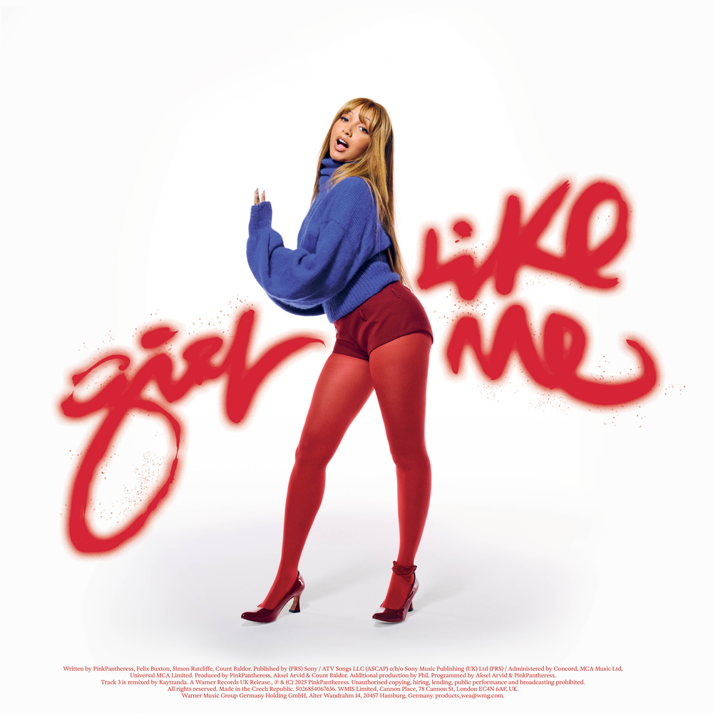 the album cover for Pink Pantheress - Girl Like Me [RSD 2026]