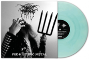 the album cover for Darkthrone - Pre-Historic Metal [Indie Exclusive Coke Bottle Green]