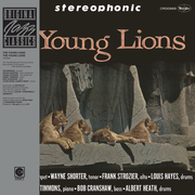 the album cover for The Young Lions - The Young Lions (Original Jazz Classics Series) [180g LP with tip-on jacket and OBI]