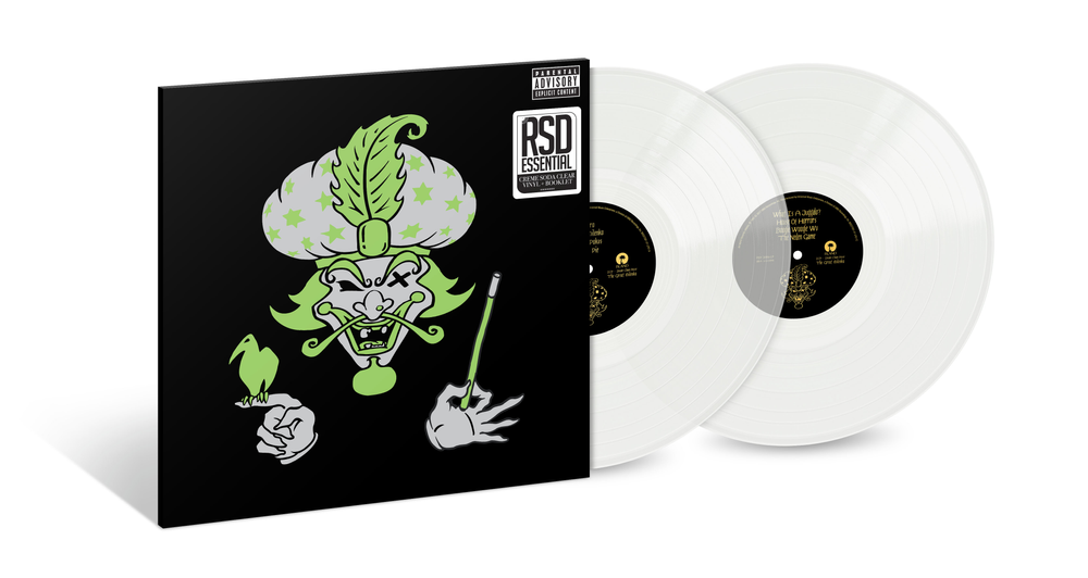 the album cover for Insane Clown Posse - The Great Milenko [RSD Essential - Creme Soda Clear Vinyl]