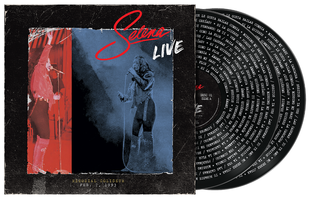 the album cover for Selena - Selena LIVE - Remastered 2026 [Picture Disc]