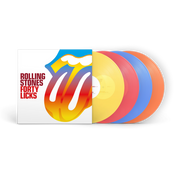 the album cover for The Rolling Stones - Forty Licks 4LP [180g Transparent Multicolor]