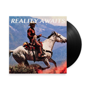 the album cover for The Strokes - Reality Awaits [Black Opaque]