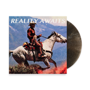 the album cover for The Strokes - Reality Awaits [Indie Exclusive Black Ice Glitter]