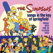 the album cover for The Simpsons - Songs in the Key of Springfield (Original Music from the Television Series) [Deluxe]