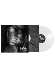 the album cover for Ariana Grande - petal [Indie Exclusive Classic White]