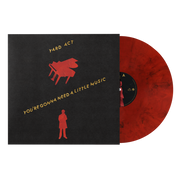 the album cover for Yard Act - You're Gonna Need A Little Music [Indie Exclusive Red Smoke]