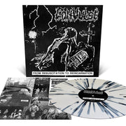 the album cover for Convulse - From Resuscitation To Reincarnation: The Early Years [White with Splatter]