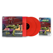 the album cover for The Rolling Stones - Foreign Tongues (Marvel Collector's Series) [Hulk]