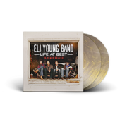 the album cover for Eli Young Band - Life At Best - 15 Years Deluxe [Gold Dust Swirl]