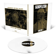 the album cover for Godflesh - Decay [White]