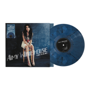 the album cover for Amy Winehouse - Back To Black - 20th Anniversary [Indie Exclusive Chalkboard Marble]