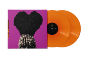 the album cover for Rapsody - God Gotta Afro & Gold Hoops [Orange with Alternate Cover]