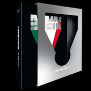 the album cover for Rammstein - LIVE IN MEXICO CITY [Deluxe 2 CD/Blu-ray]