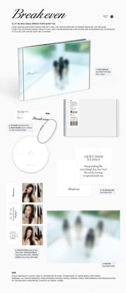 the album cover for ILLIT - BREAK EVEN [QUIET Ver.]