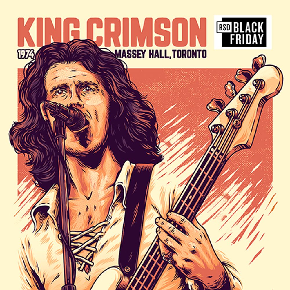 the album cover for King Crimson - 1974 Massey Hall, Toronto [RSD BF 2026]